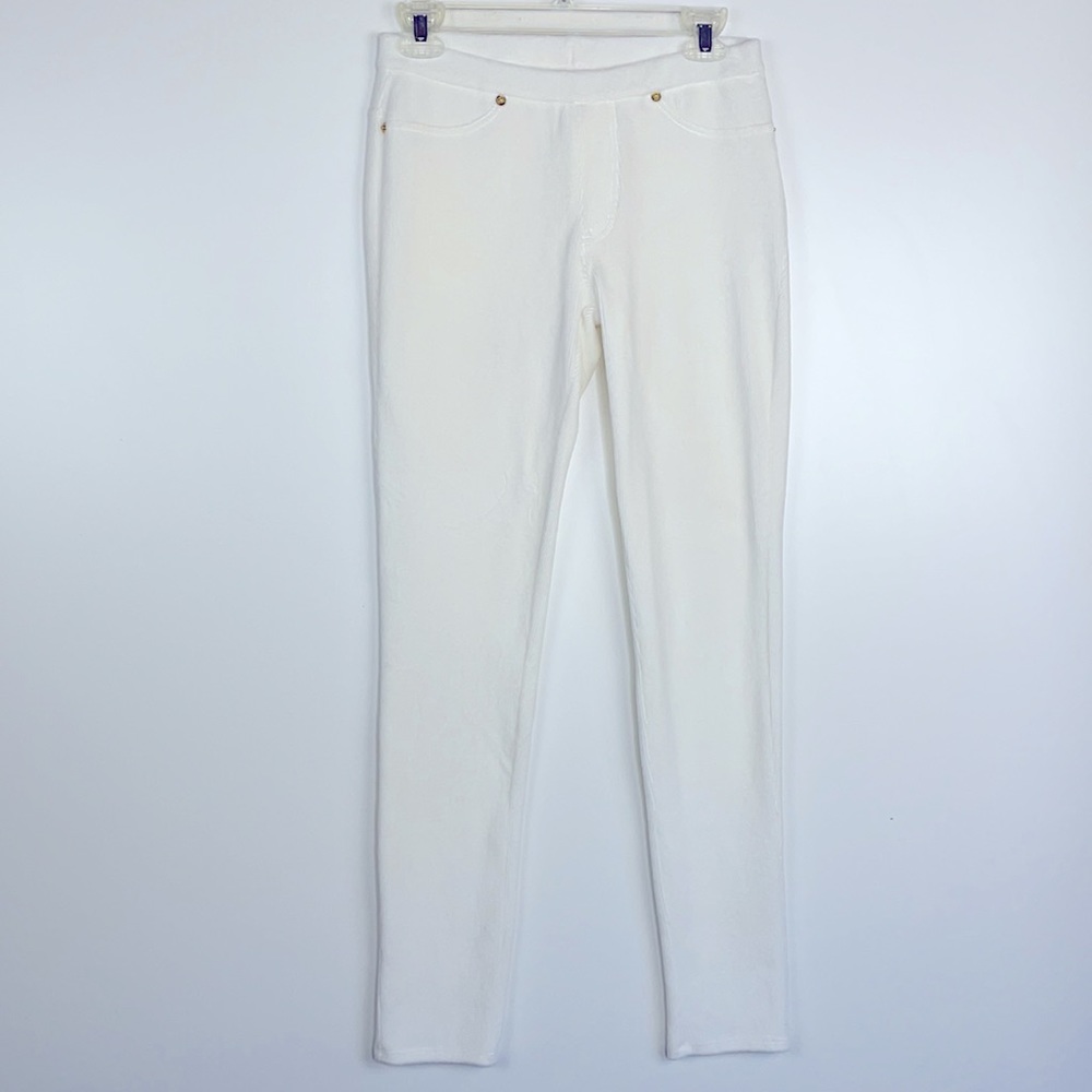 Michael Kors Off White Corduroy Leggings